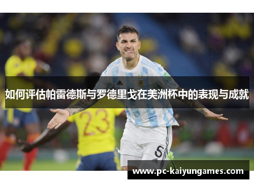 如何评估帕雷德斯与罗德里戈在美洲杯中的表现与成就