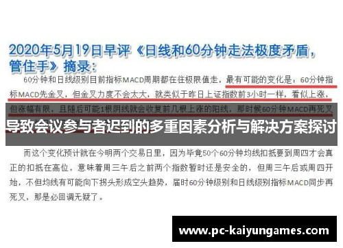 导致会议参与者迟到的多重因素分析与解决方案探讨