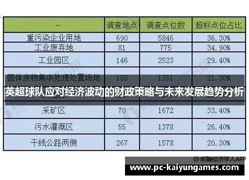英超球队应对经济波动的财政策略与未来发展趋势分析